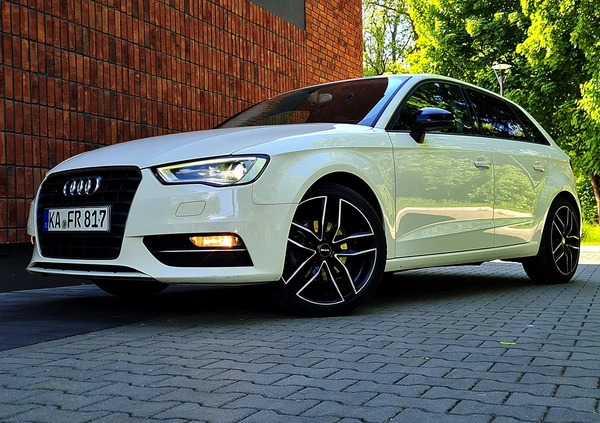 Audi A3 cena 48900 przebieg: 208211, rok produkcji 2013 z Malbork małe 631